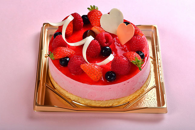 木いちごのムース