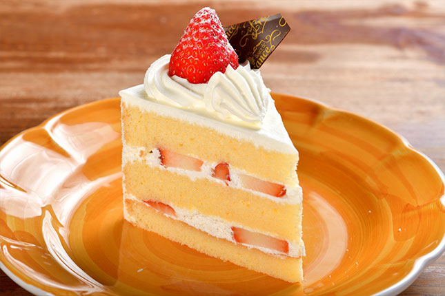 夏いちごのショートケーキ