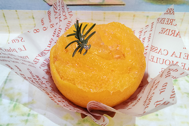 オレンジまるごとゼリー